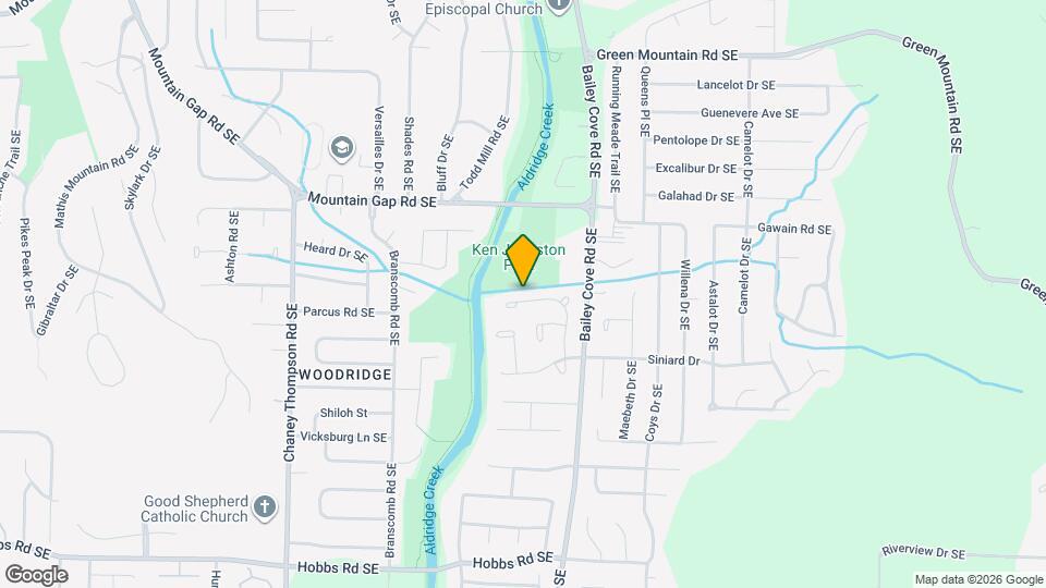 1007 Kinsey Dr SE Map and Location Details