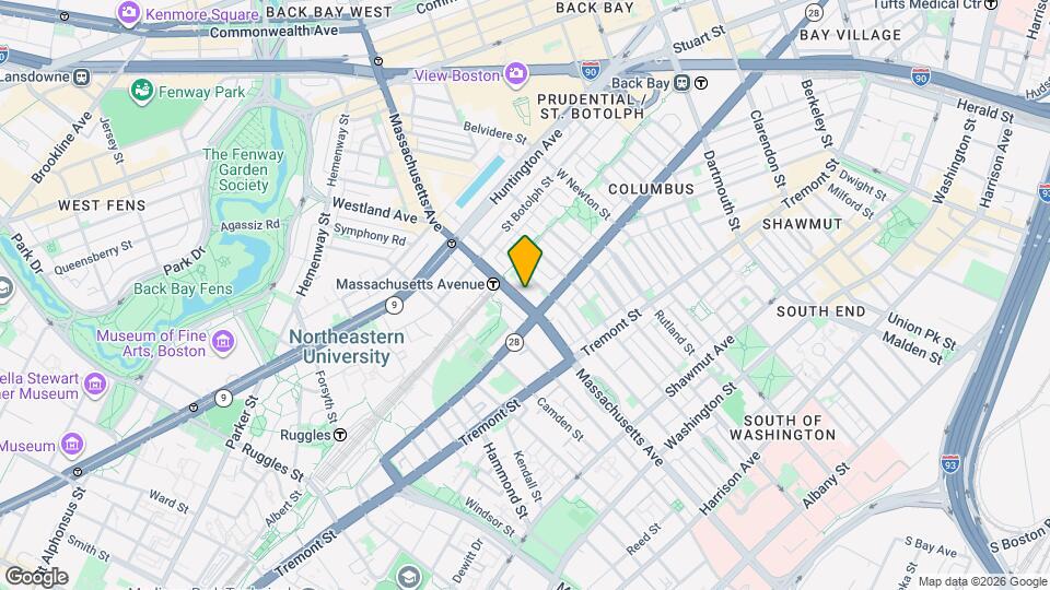 418 Massachusetts Ave Map and Location Details