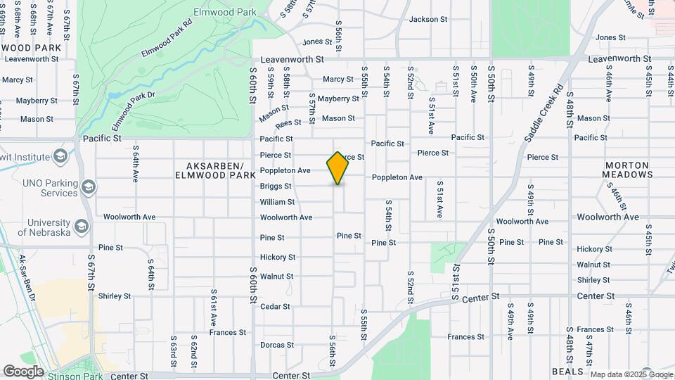 1359 S 56th St Map and Location Details