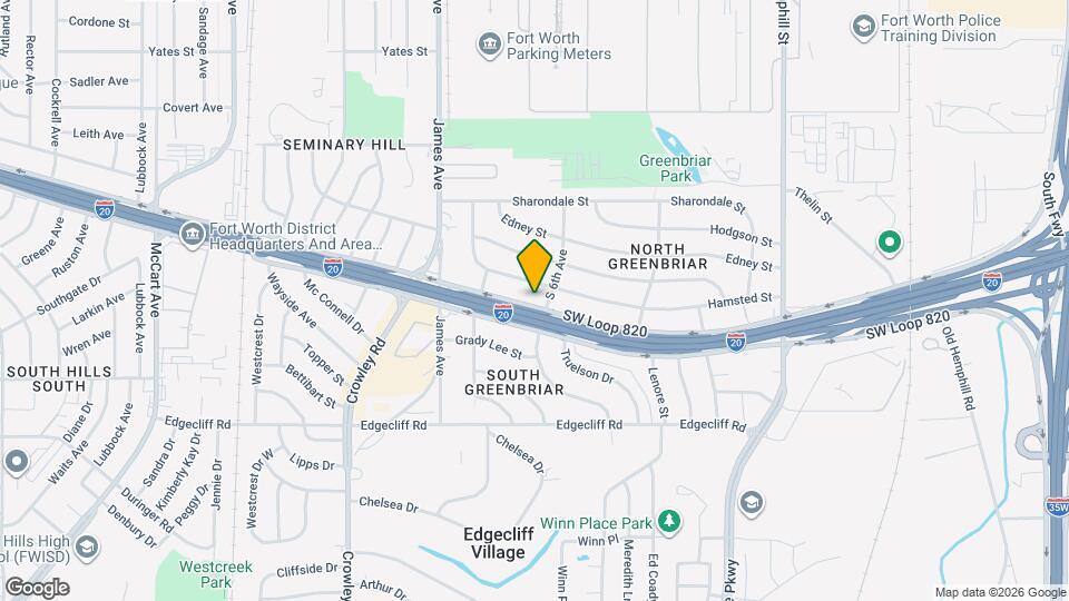 1408 California Pkwy N Map and Location Details