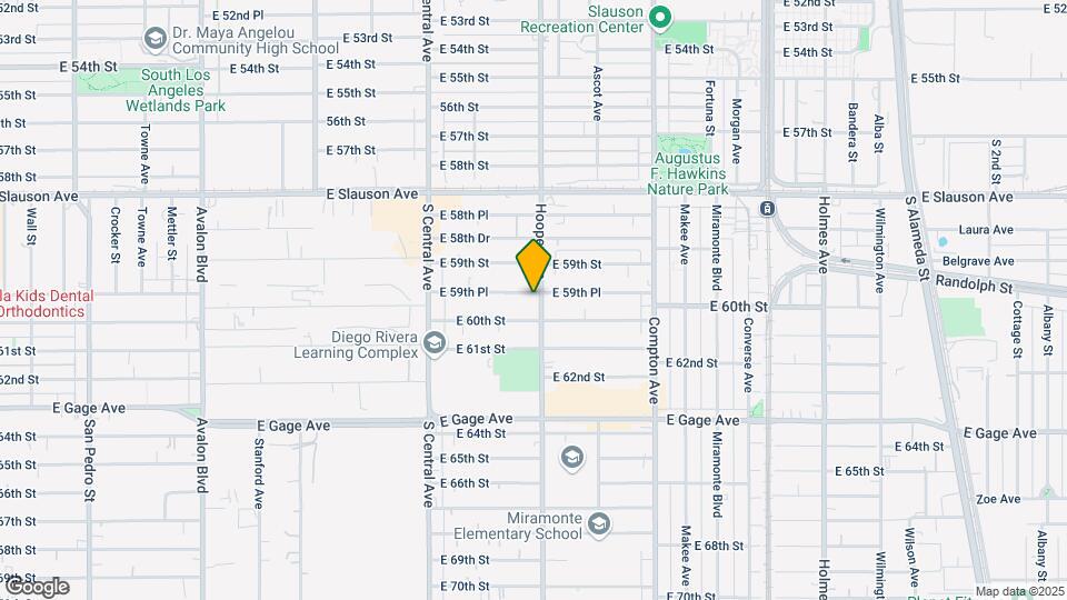 5955 Hooper Ave Map and Location Details