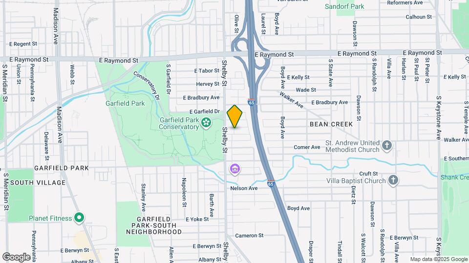 1120 Hoefgen St Map and Location Details