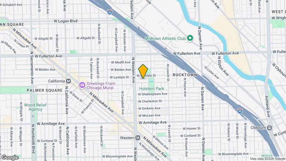 2330 W Palmer St, Unit #2 Mapa y Detalles de la Ubicación