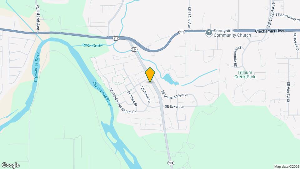 16316 SE Scoria Ln Map and Location Details