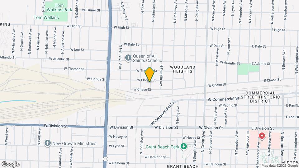 1849-1951 N Johnston Ave Map and Location Details