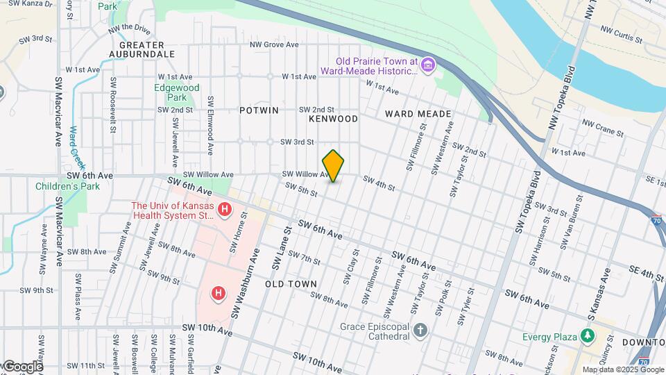 420 SW Lincoln St Map and Location Details