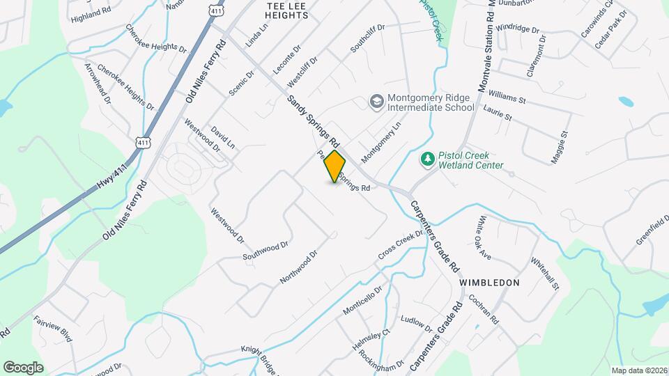 613 Pearson Springs Rd Map and Location Details