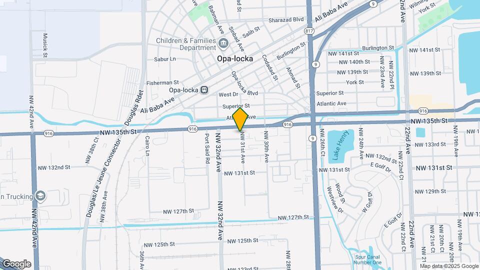 3101 NW 134th St Map and Location Details