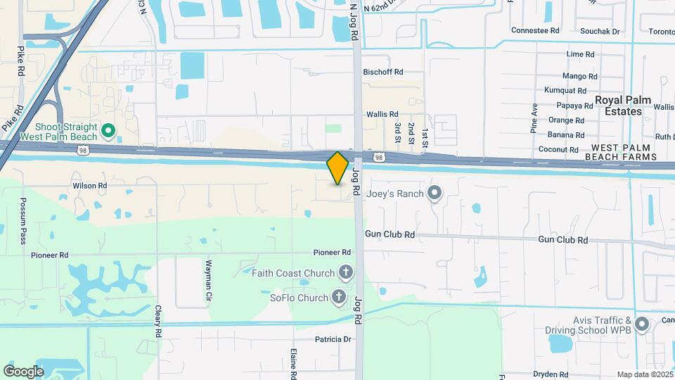 6819 Pointe of Woods Dr Map and Location Details
