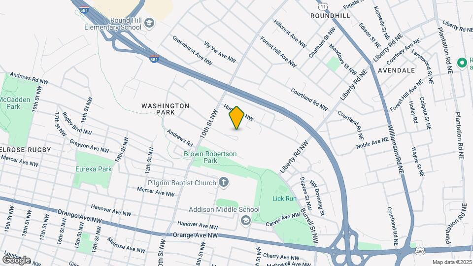 909 Rockland Ave NW Mapa y Detalles de la Ubicación
