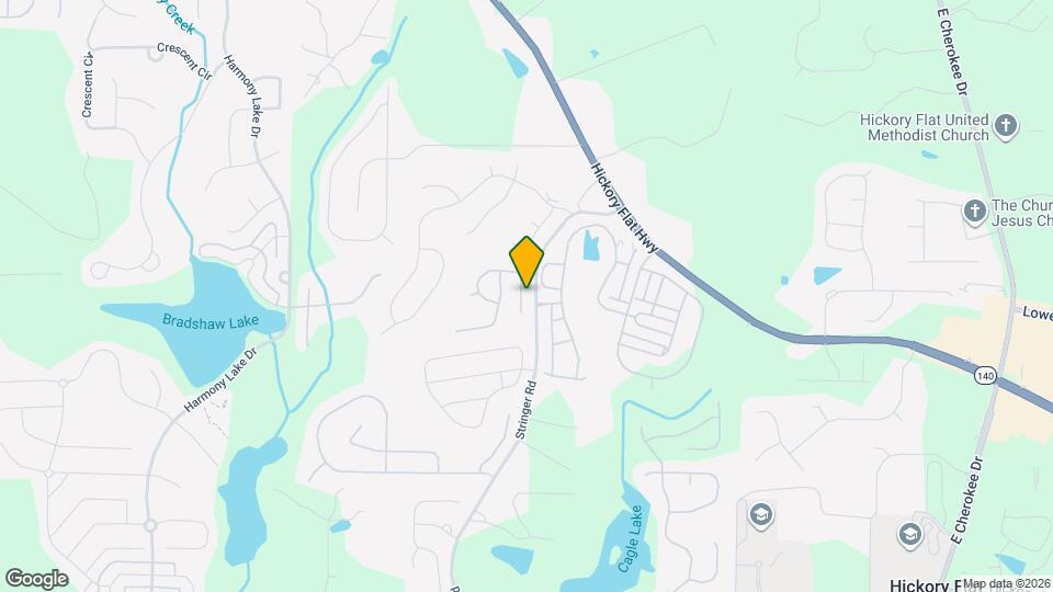 207 Hickory Nut Ln Map and Location Details