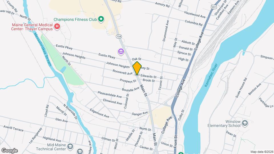 282 Main St Map and Location Details