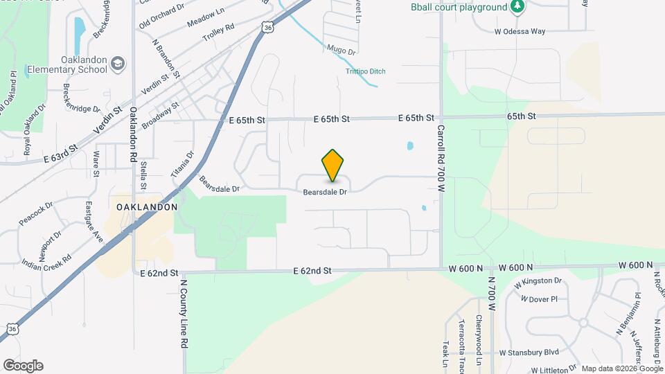 12426 Bearsdale Dr Map and Location Details