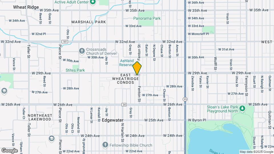 2875 Fenton St Map and Location Details