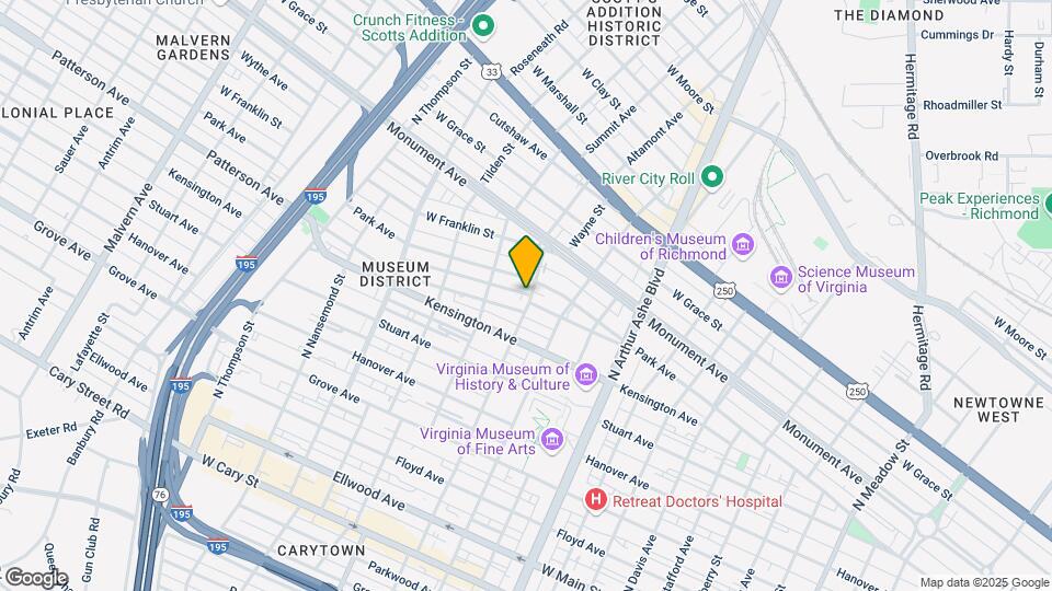 602 N Belmont Ave-Unit -Apt. A Map and Location Details