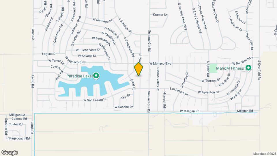 15636 S Yava Rd Map and Location Details