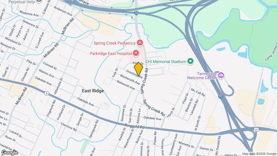 6020 Graston Ave Map and Location Details