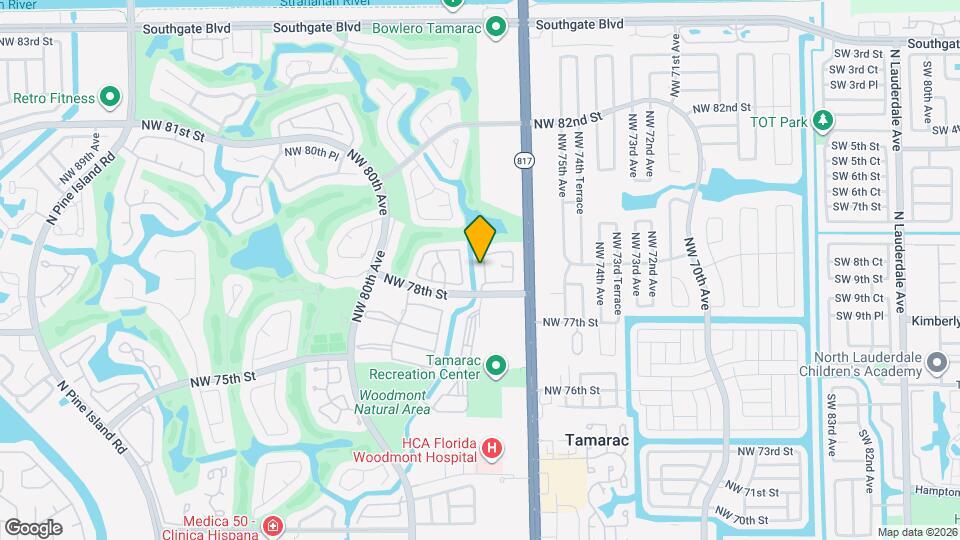 7835 NW 78th Ave Map and Location Details