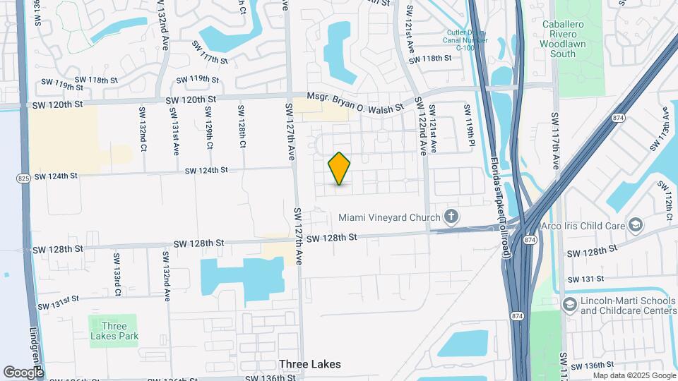 12515 SW 124th Path Map and Location Details