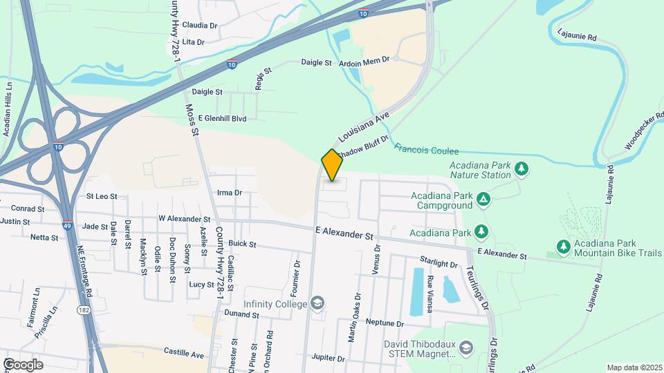 2830 Louisiana Ave Map and Location Details
