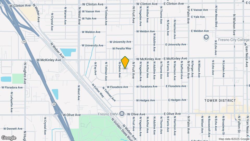 1515 N Carruth Ave Map and Location Details