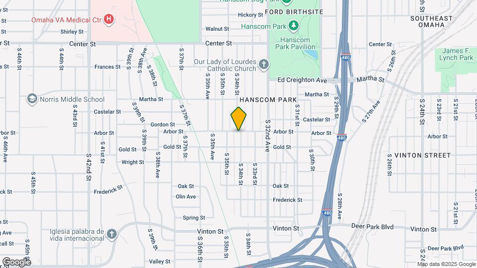 3401 Arbor St Map and Location Details