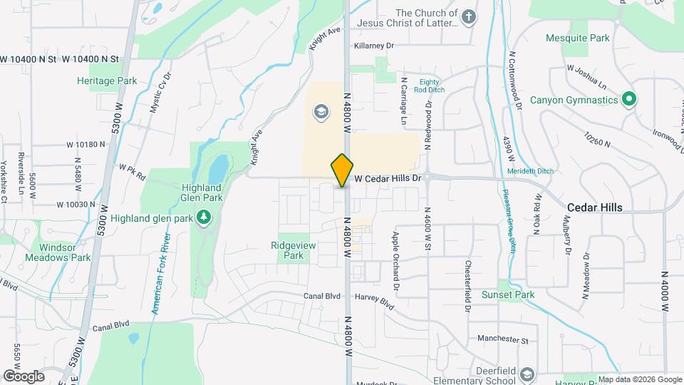 4811 Pocosin Ct Map and Location Details