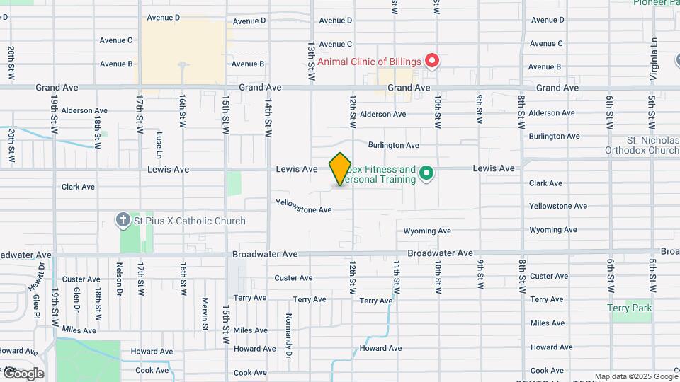 1214 Clark Ave Map and Location Details