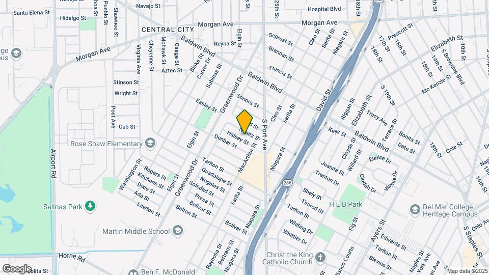 2530 Halsey St Map and Location Details