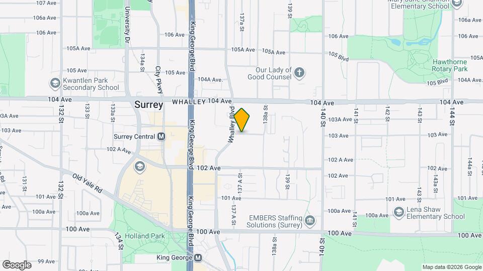 13738 Central Av Map and Location Details