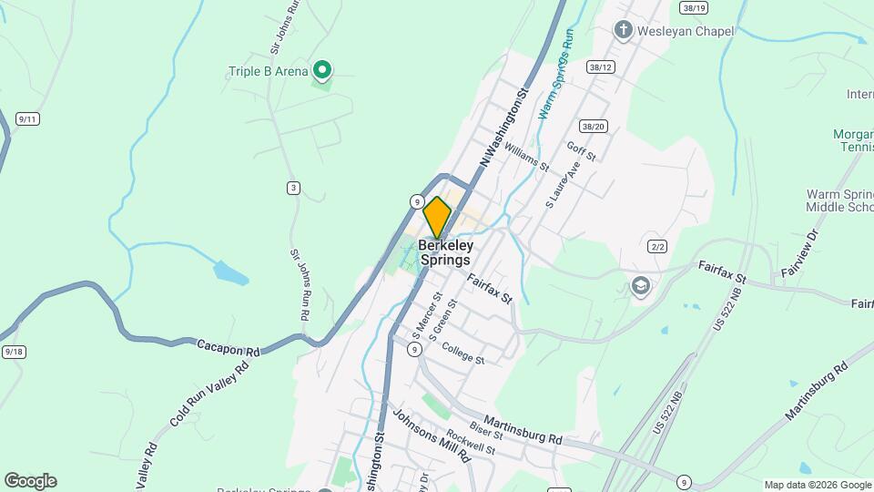 15 N Washington St Map and Location Details