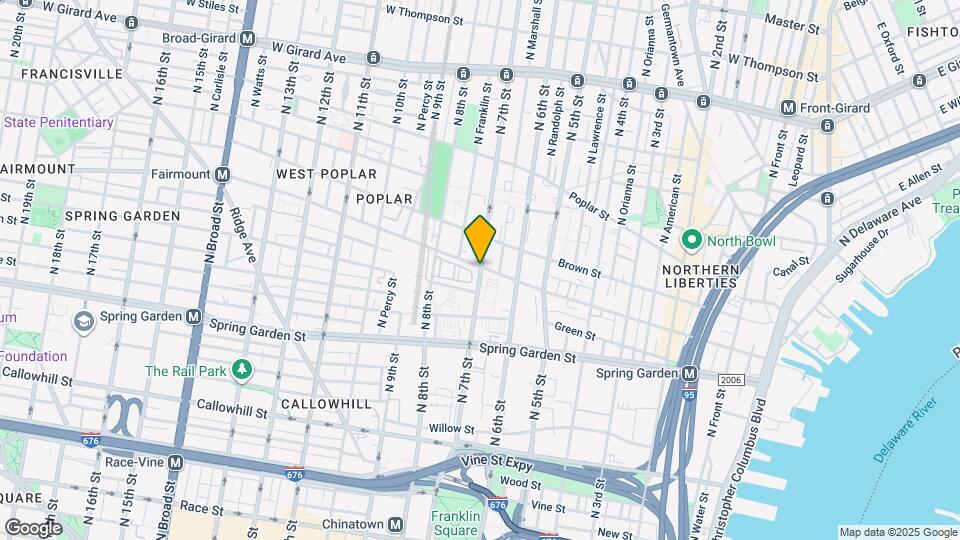 702 Fairmount Ave Map and Location Details
