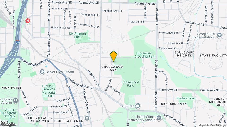 1228 Grant St SE Map and Location Details