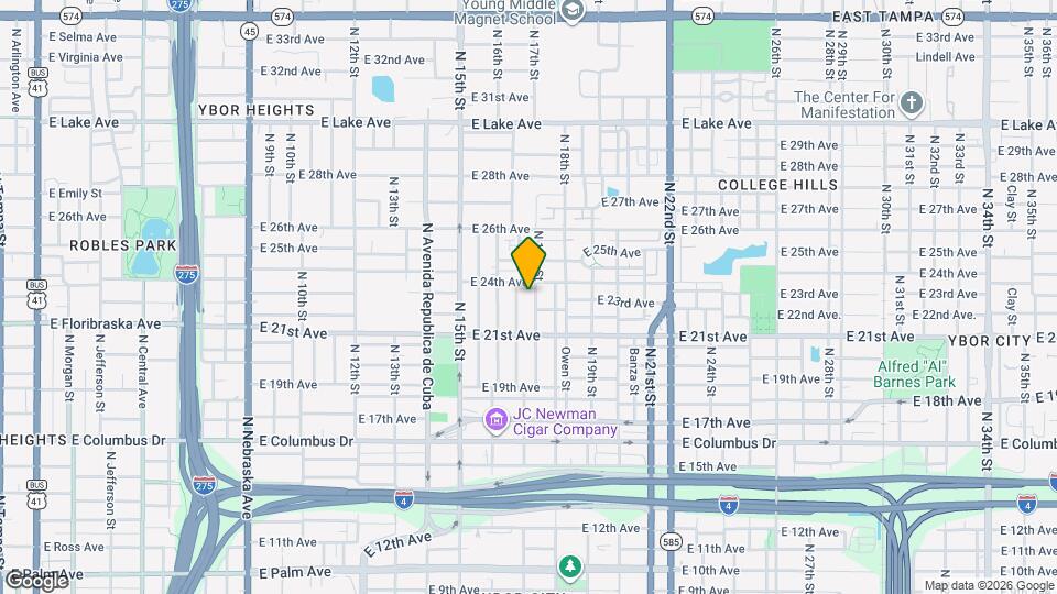 3106 N 17th St Map and Location Details