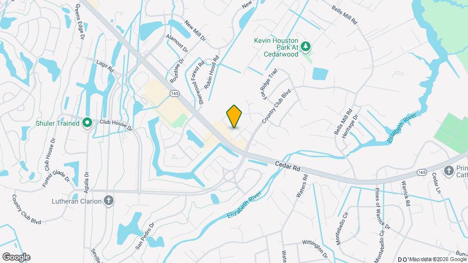 708 Fallcreek Run Map and Location Details