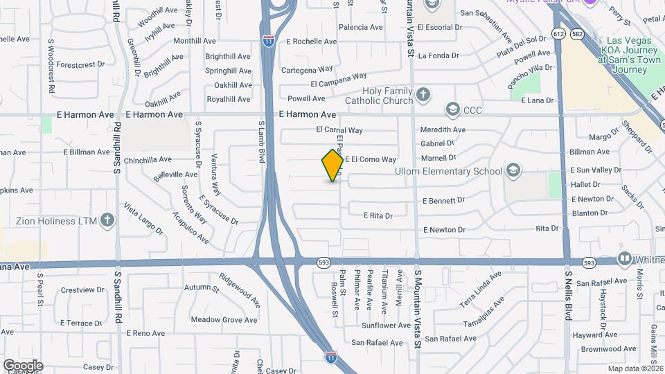 4382 E Del Santos Dr Map and Location Details