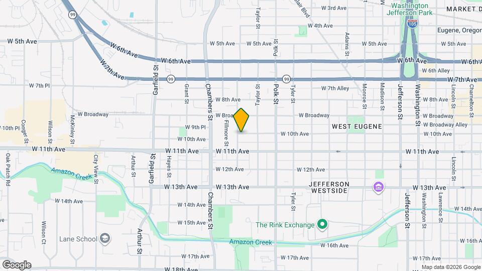 1011 Almaden St Map and Location Details