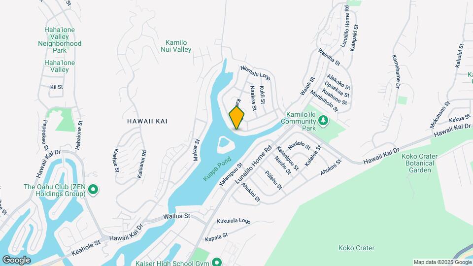 6969 Niumalu Loop Map and Location Details