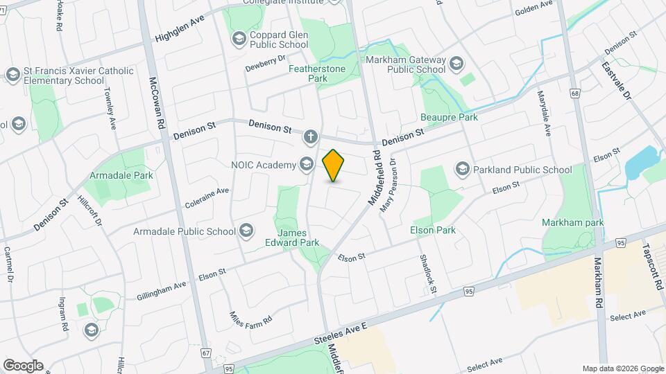 153 Cimmaron St Map and Location Details