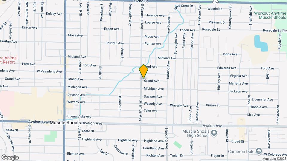 1013 Grand Ave Map and Location Details
