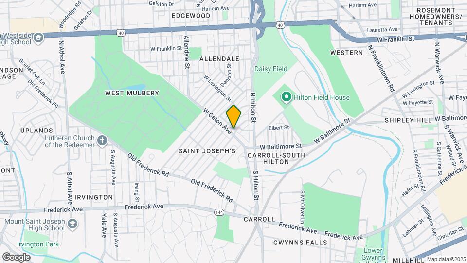 3432 W Caton Ave Map and Location Details