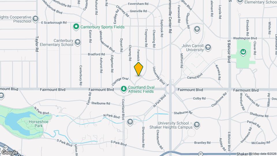 2638 Fenwick Rd Map and Location Details