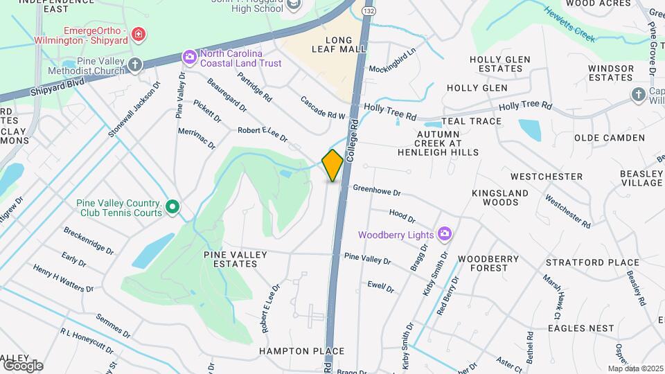 421 Robert E Lee Dr Map and Location Details