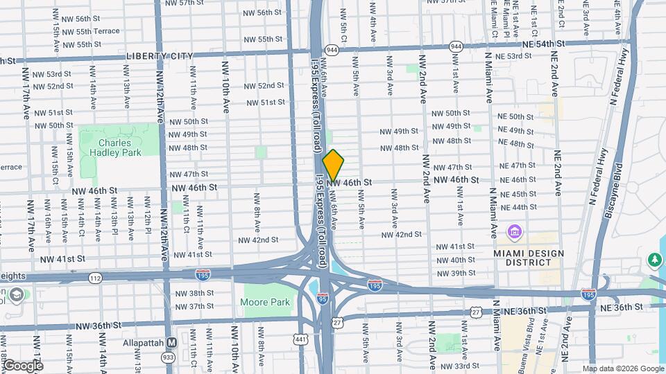 590 NW 46th St Map and Location Details