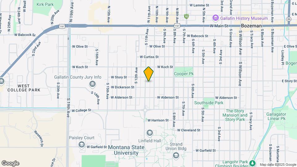 516 S 11th Ave Map and Location Details