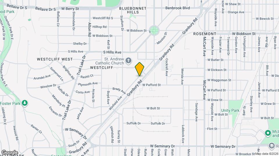 3817 Winfield Ave Map and Location Details