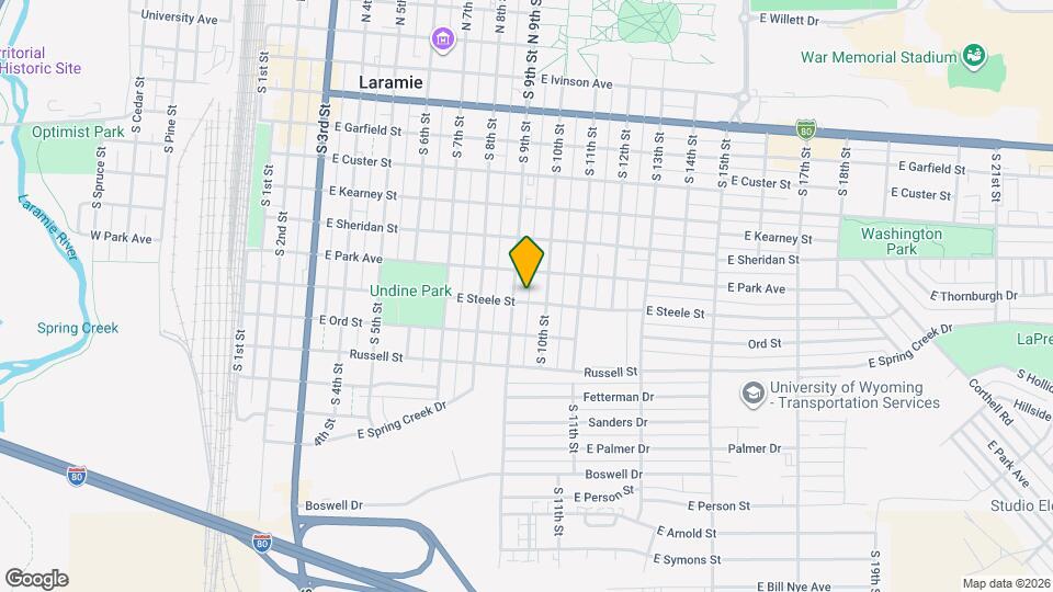 911 E Steele St Map and Location Details