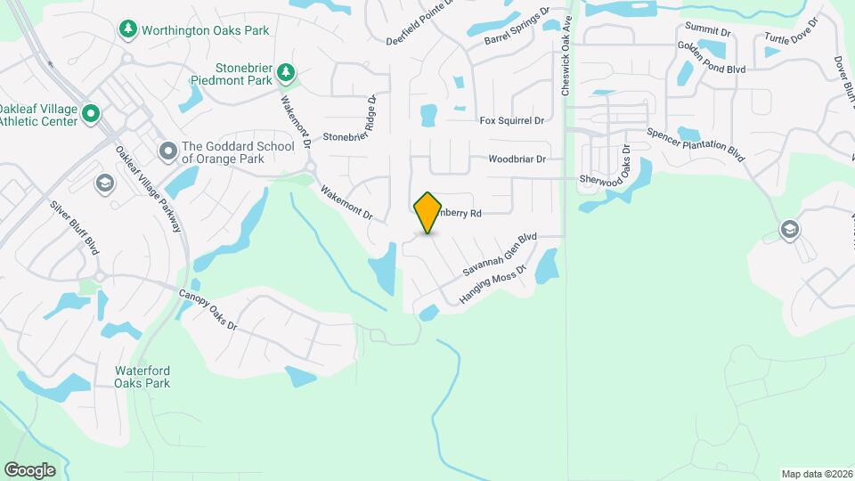 612 Morning Mist Way Map and Location Details