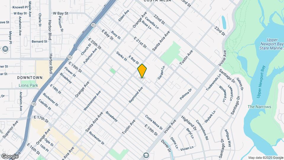 336 E 20th St Mapa y Detalles de la Ubicación