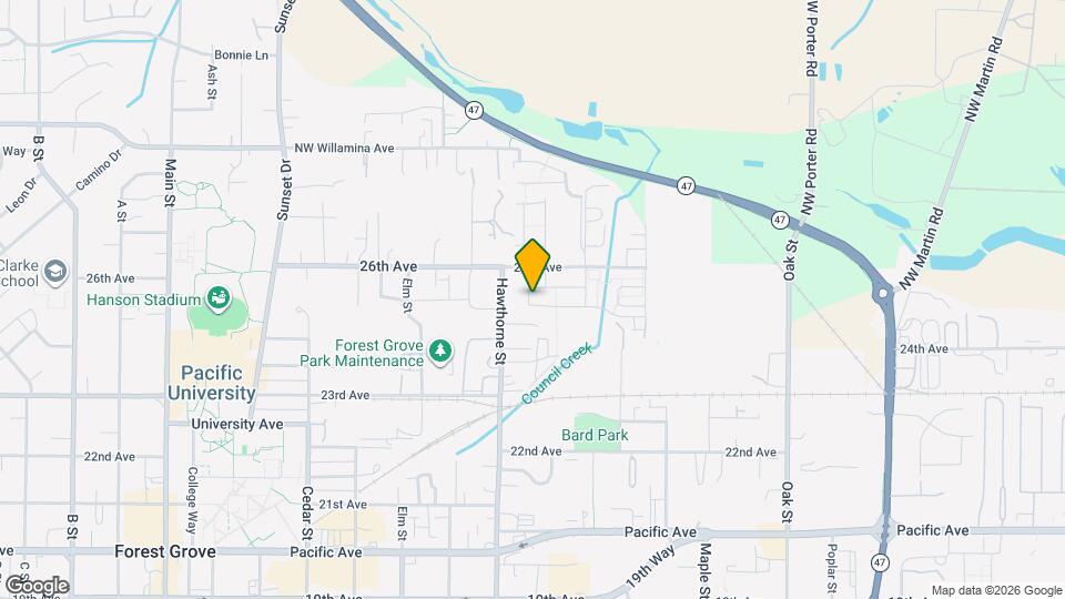 2733 25th Ave Mapa y Detalles de la Ubicación